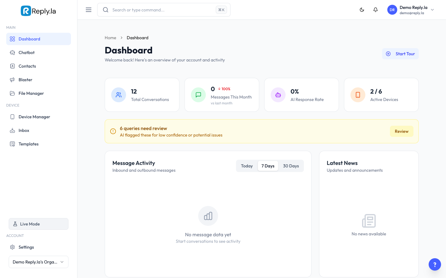 Dashboard